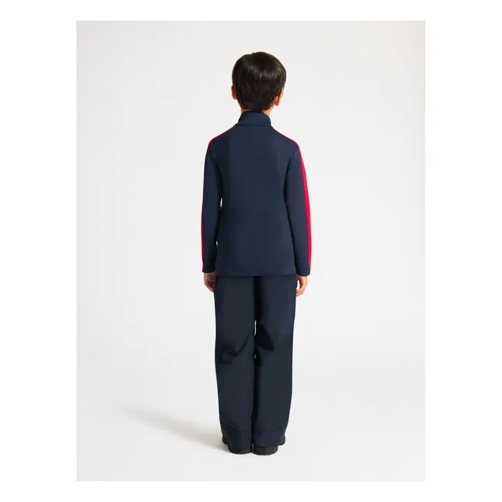 Fusalp Sous-pull Sinope | Bleu marine - Rouge