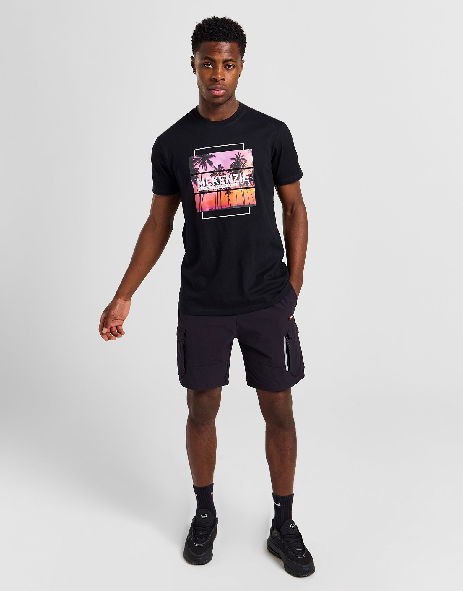 McKenzie T-shirt Sunset Palm Homme