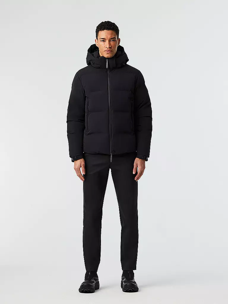 ALPHATAURI Daunensteppjacke ODORU schwarz