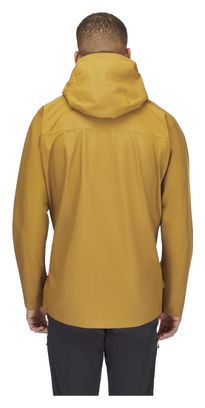 Veste Imperméable Rab Namche Gore-Tex Marron