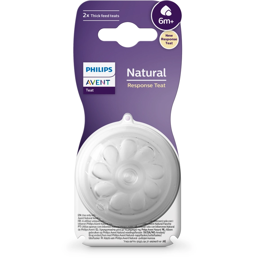 Philips Avent Trinksauger SCY96602 Natural Response ab dem 6. Monat 4 Stück