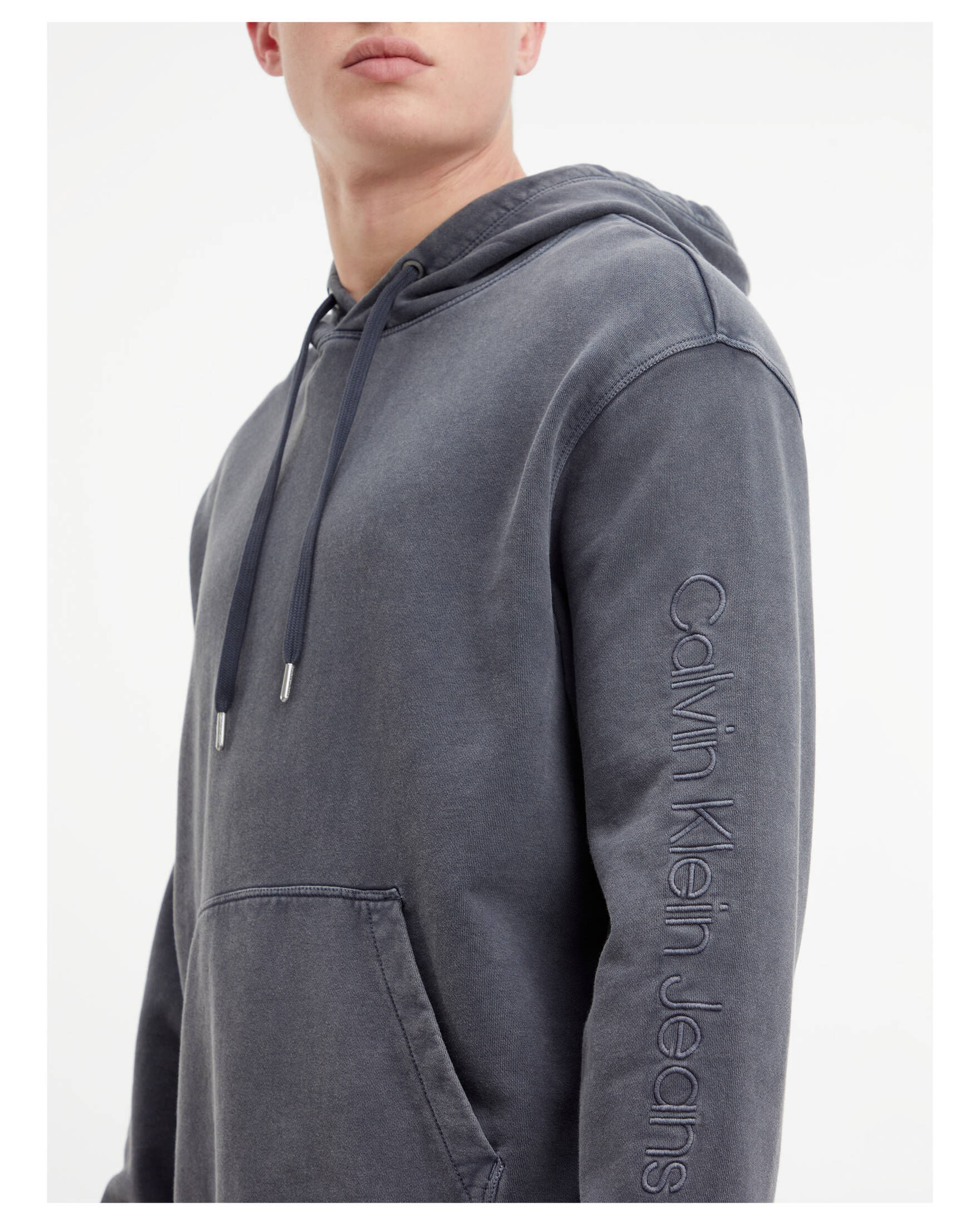 CALVIN KLEIN JEANS| Herren Sweatshirt INSTITUTIONAL WASH HOODIE