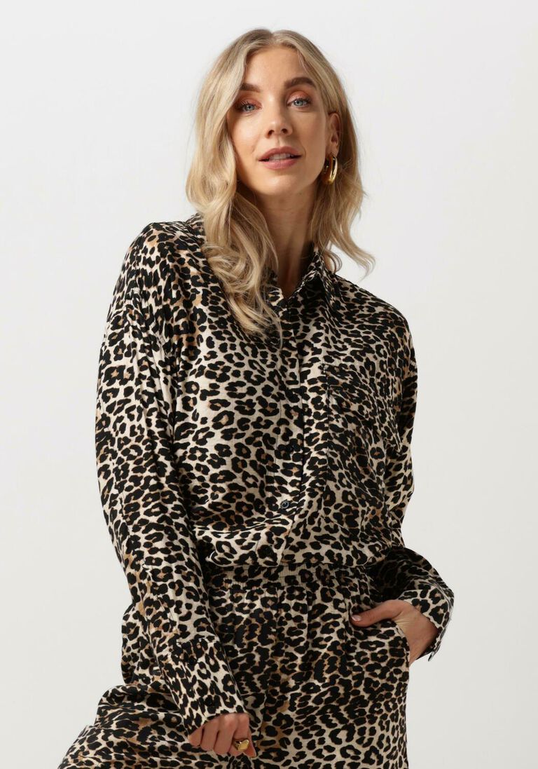REFINED DEPARTMENT leopard refined department blouse mikia