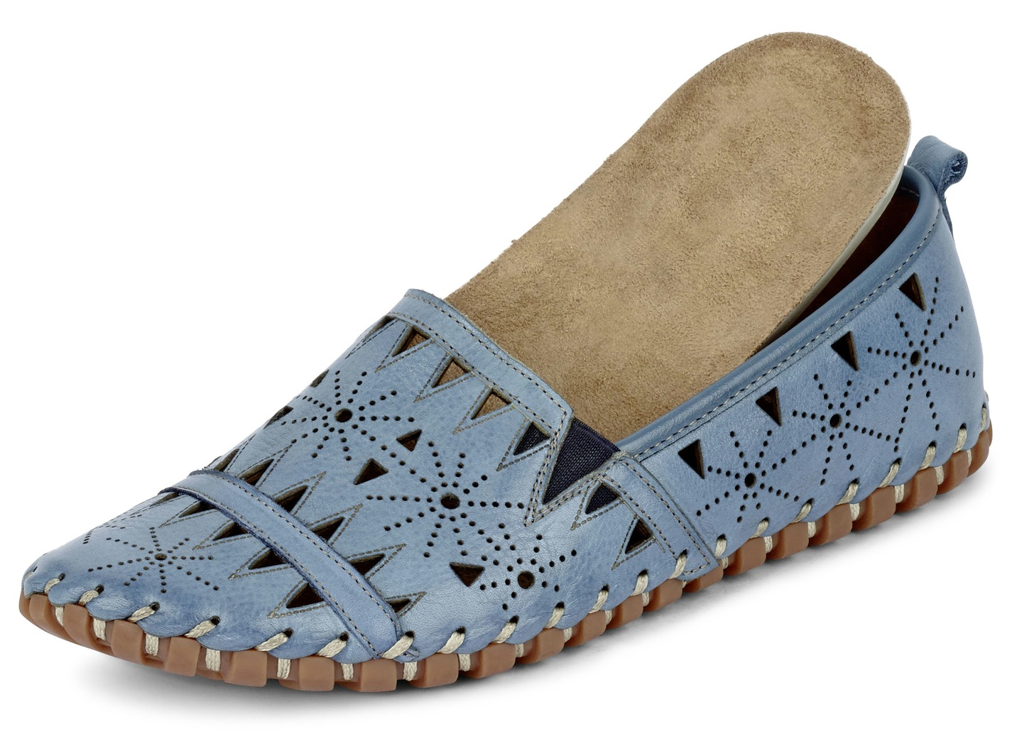 Gemini Slipper mit luftiger Perforation