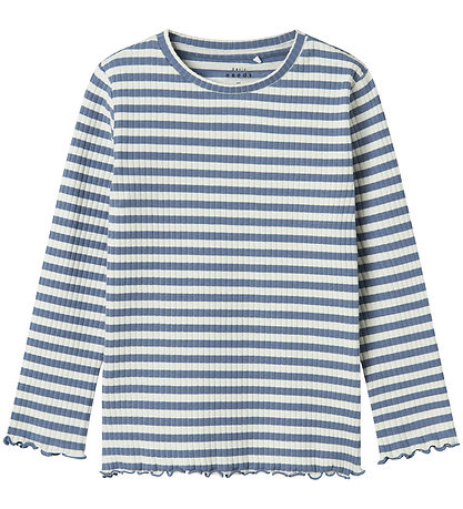 Name It Bluse - Rib - NmfVemma - Wild Wind/Jet Stream