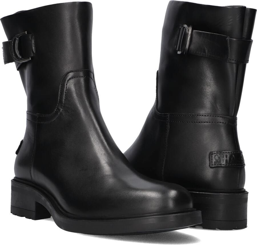 SHABBIES Chelsea Boots Dames Dean Bika Maat: 37 Materiaal: Leer Kleur: Zwart