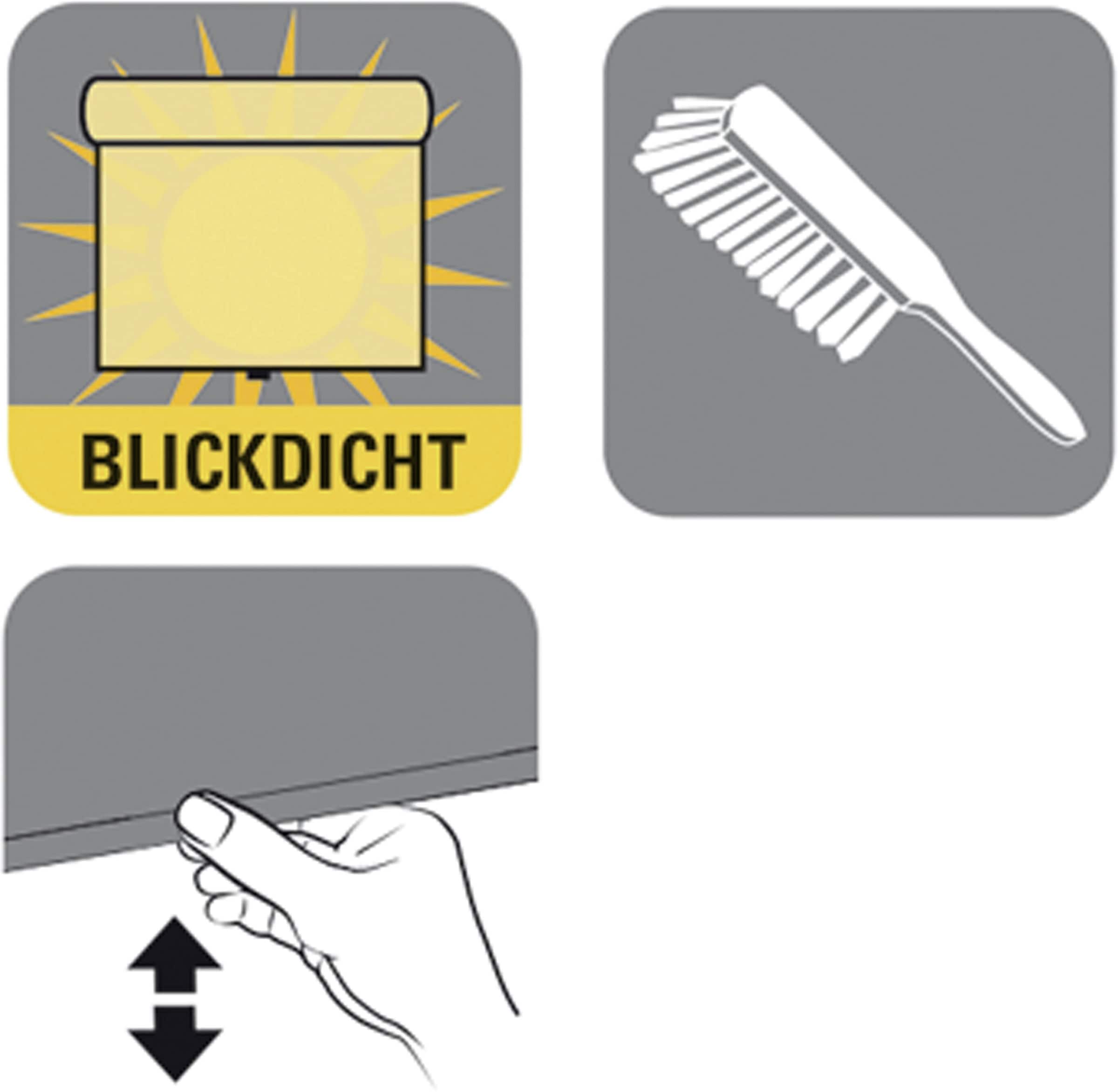 GARDINIA Seitenzugrollo »Comfort Move Rollo« Lichtschutz Sichtschutz mit Bohren/ohne Bohren freihängend regulierbare Aufrollgeschwindigkeit