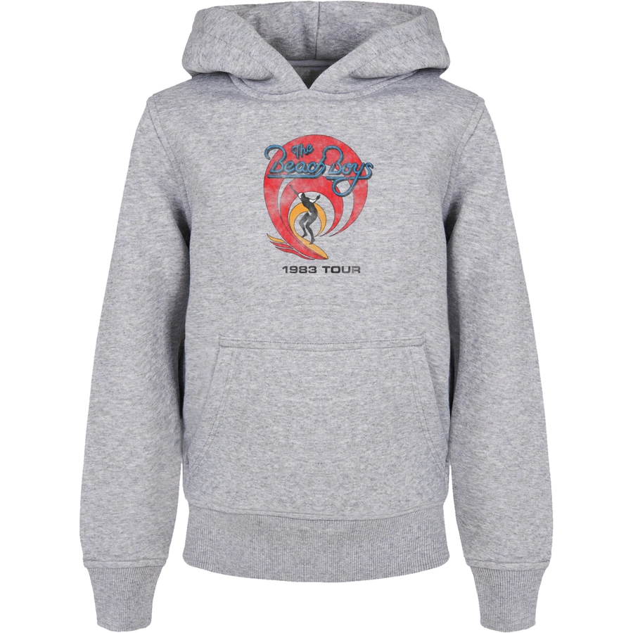 F4NT4STIC Basic Kids Hoodie The Beach Boys- Surfer '83 Vintage heathergrey