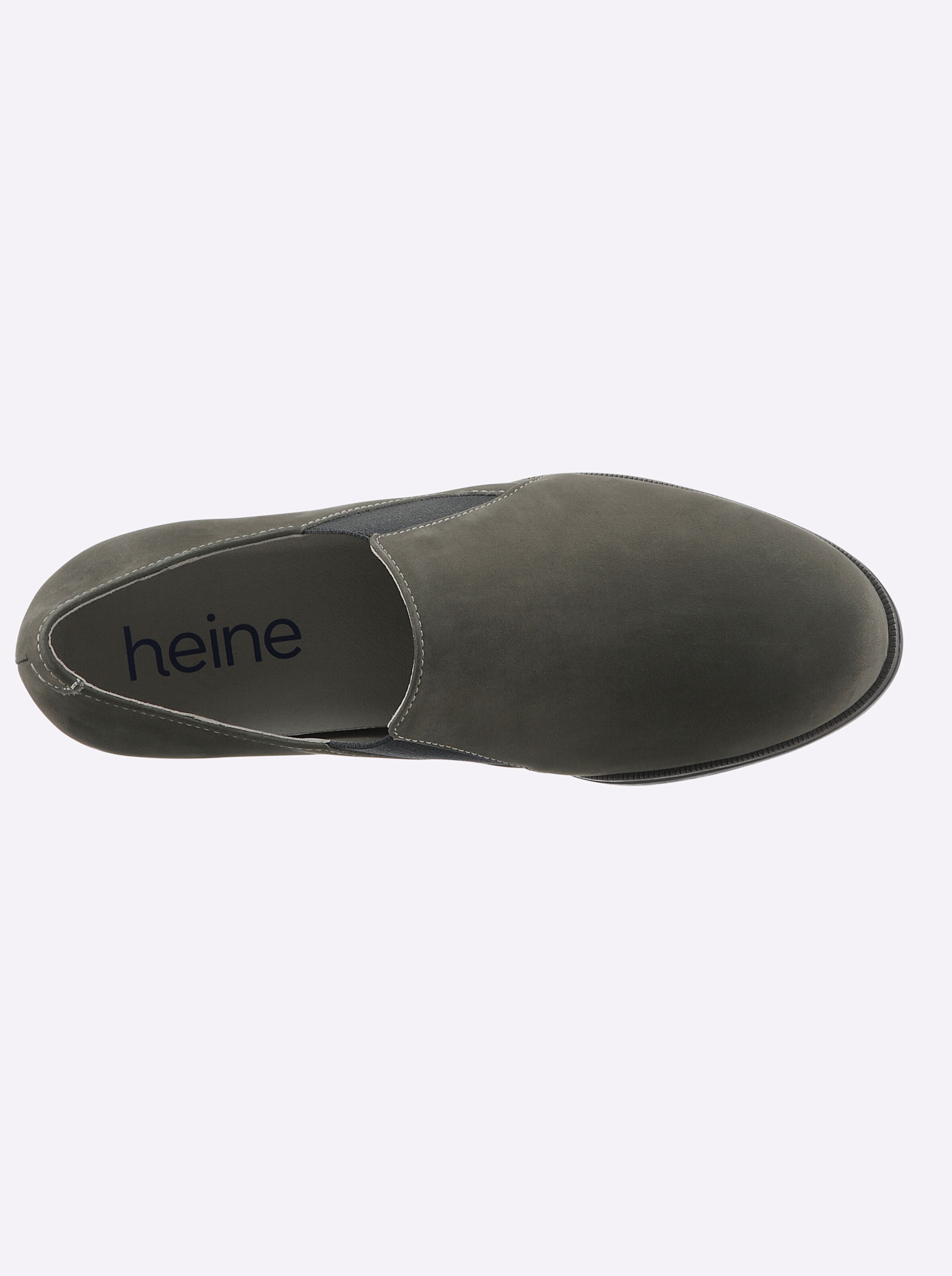 heine Hochfrontpumps in oliv