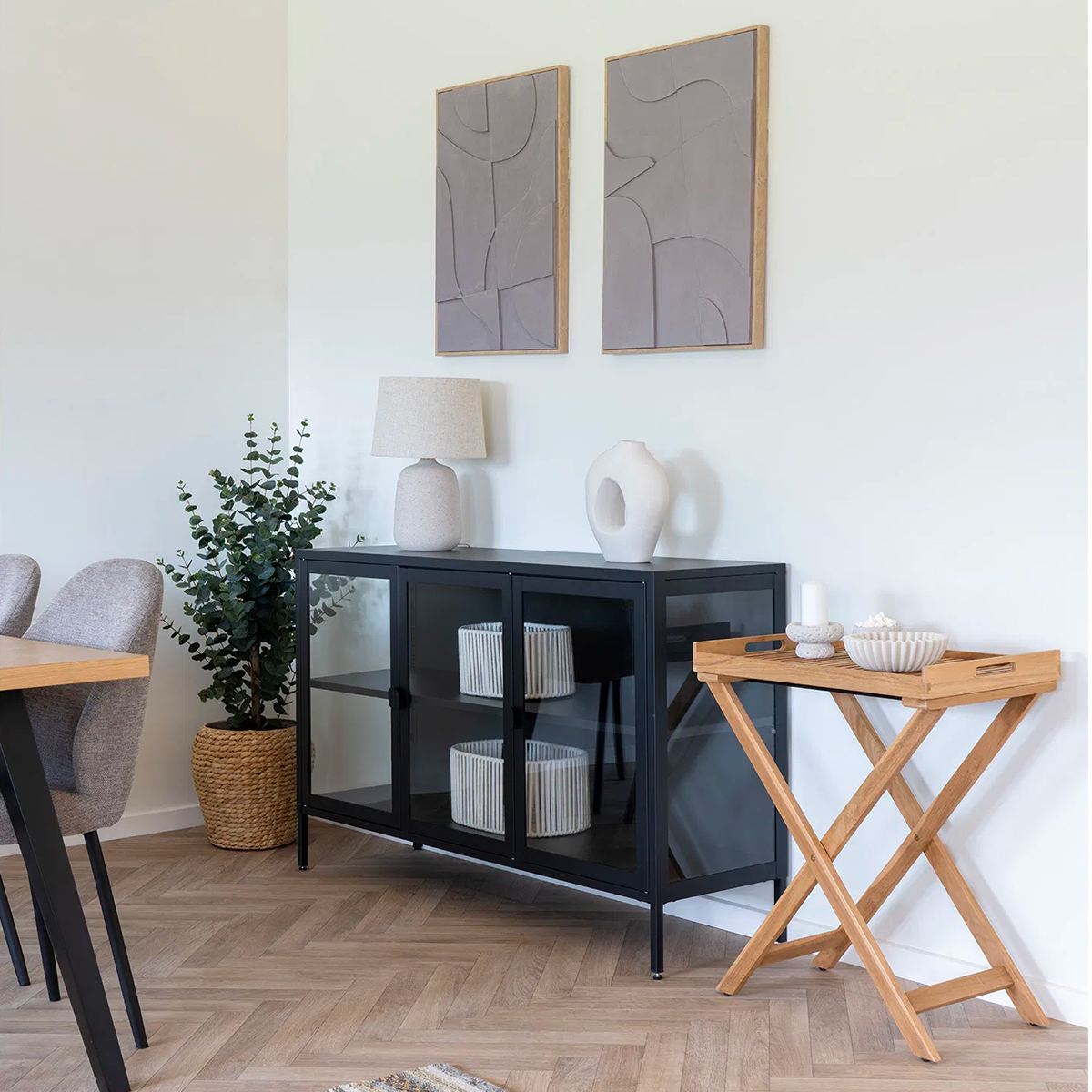 Houten bijzettafel Celeste Naturel