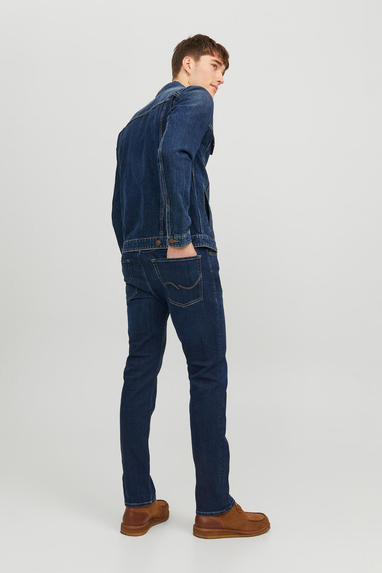 Calça jeans Tim slim reta