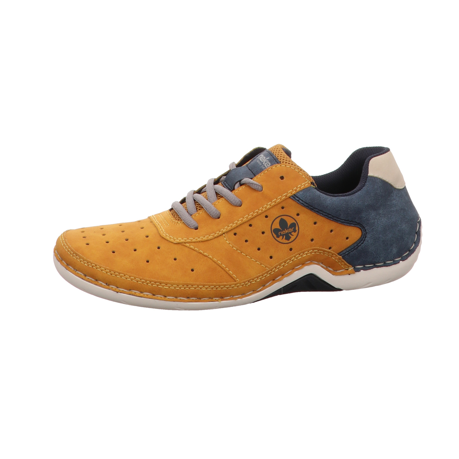 Rieker Schnürhalbschuh gelb gelb/orange