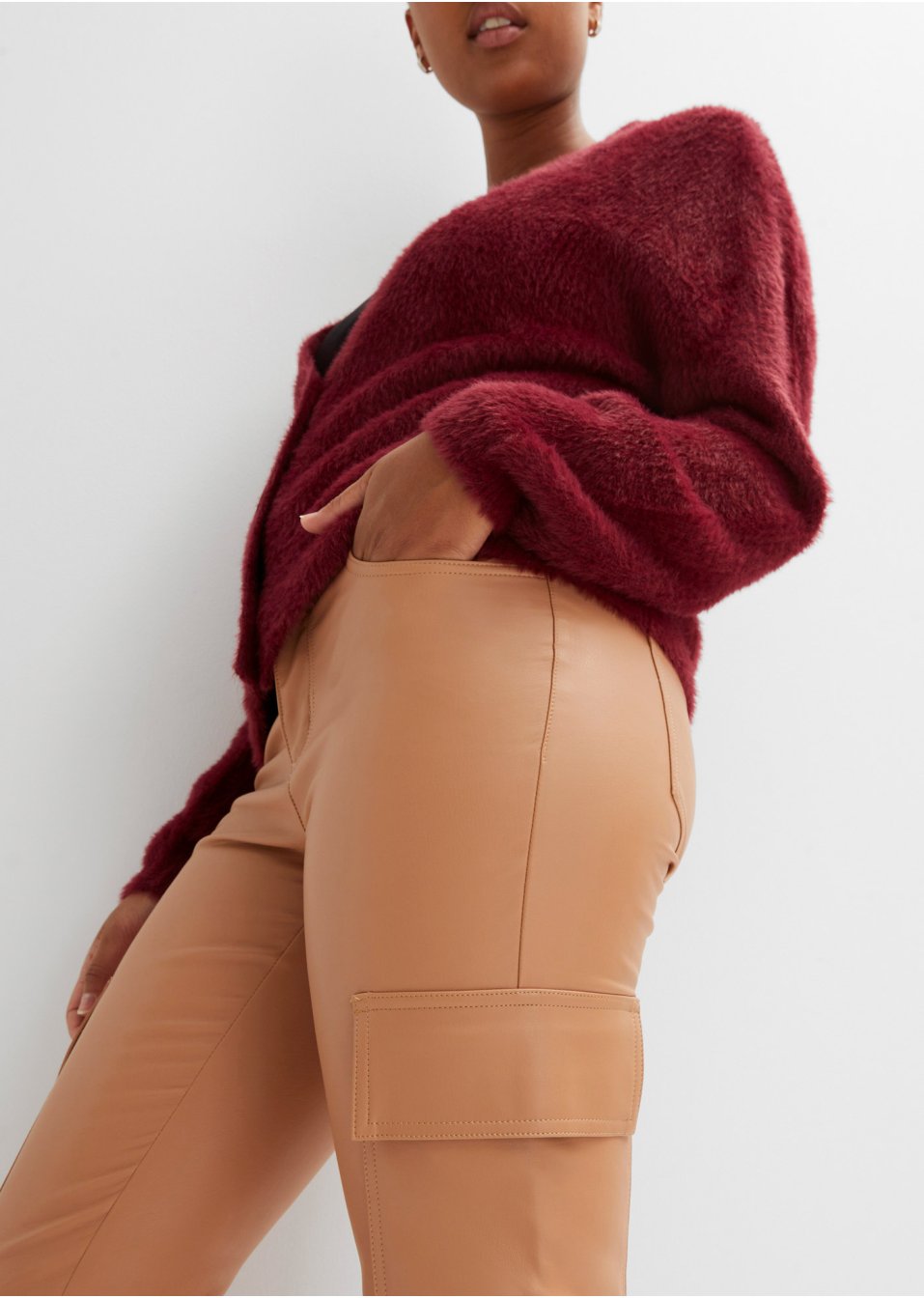 Pantalon cargo, longueur cheville