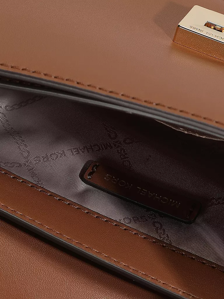MICHAEL KORS Ledertasche - Henkeltasche DELANCY camel