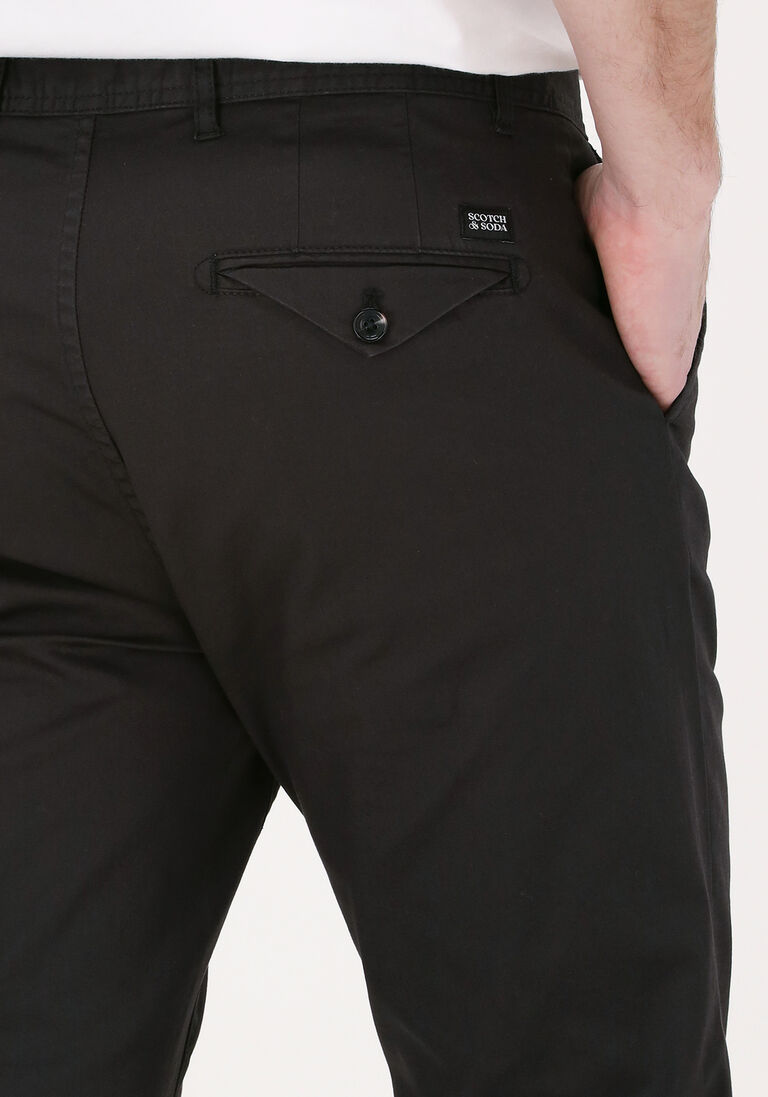 SCOTCH & SODA antraciet scotch & soda chino stuart regular slim-fit