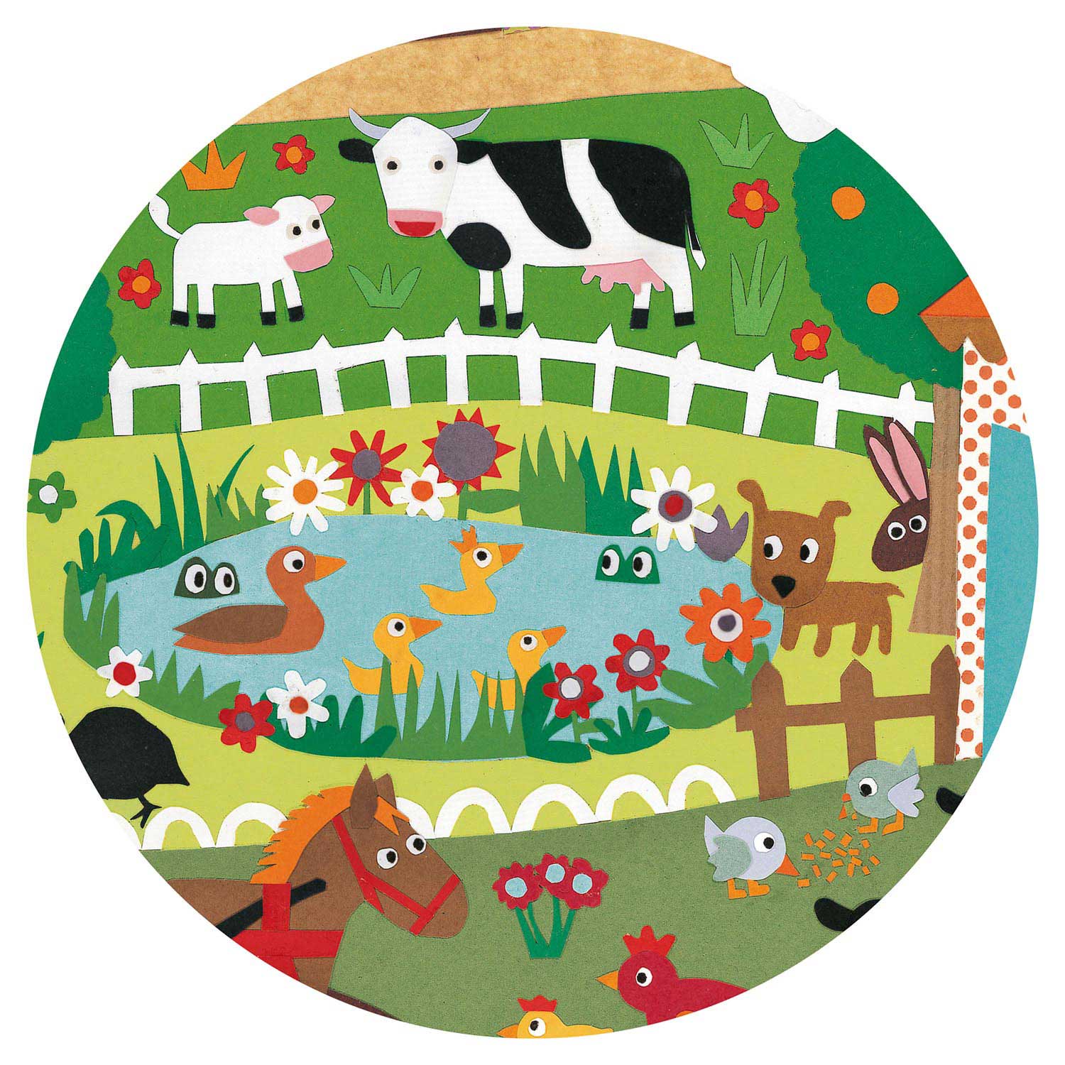 Djeco Zoekpuzzel Boerderij, 35st.