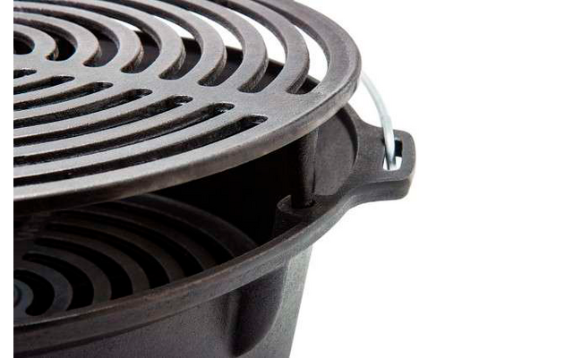 Petromax Feuergrill tg3 gusseiserne Grill- und Kochstelle
