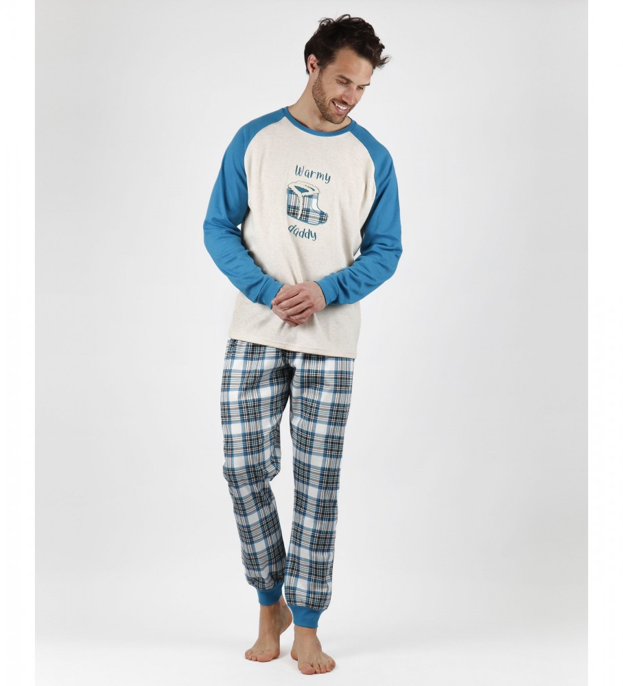 Pijama Azul Admas Boots