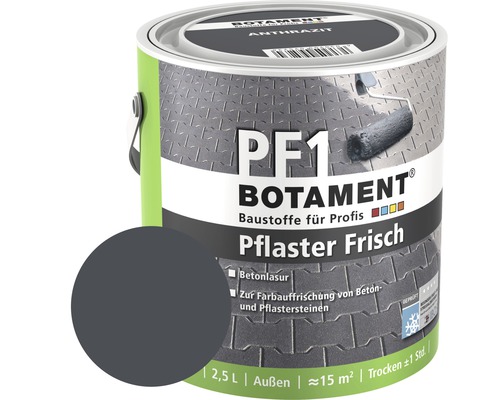 Betonbeits, bestratingsverf, bestratingsverf, antraciet, 2,5 l