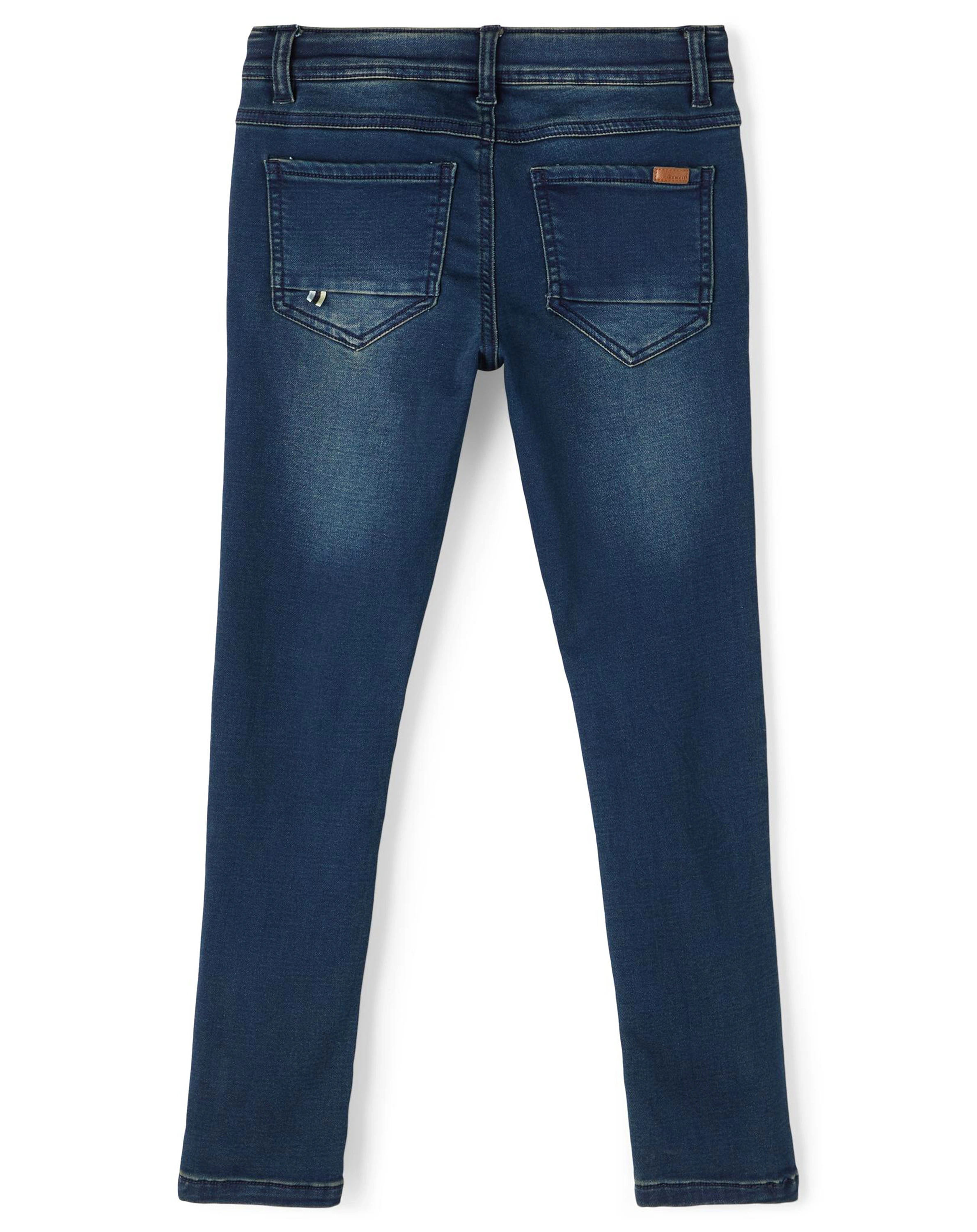 Jeans-Hose NKMROBIN DNMTOBOS 3538 Slim Fit in dark blue denim