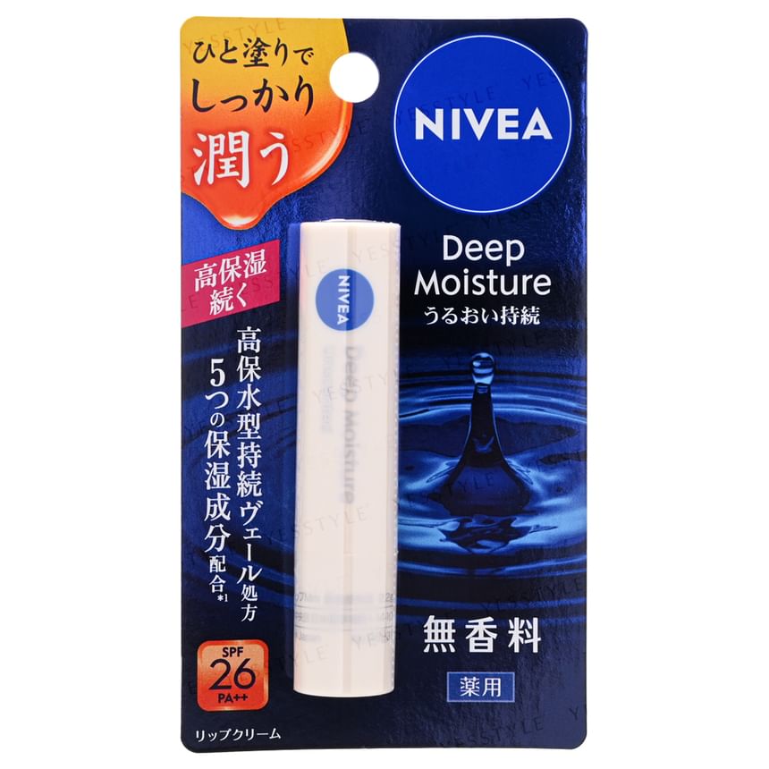 Nivea Japan - Diep hydraterende lippenbalsem SPF 26 PA++