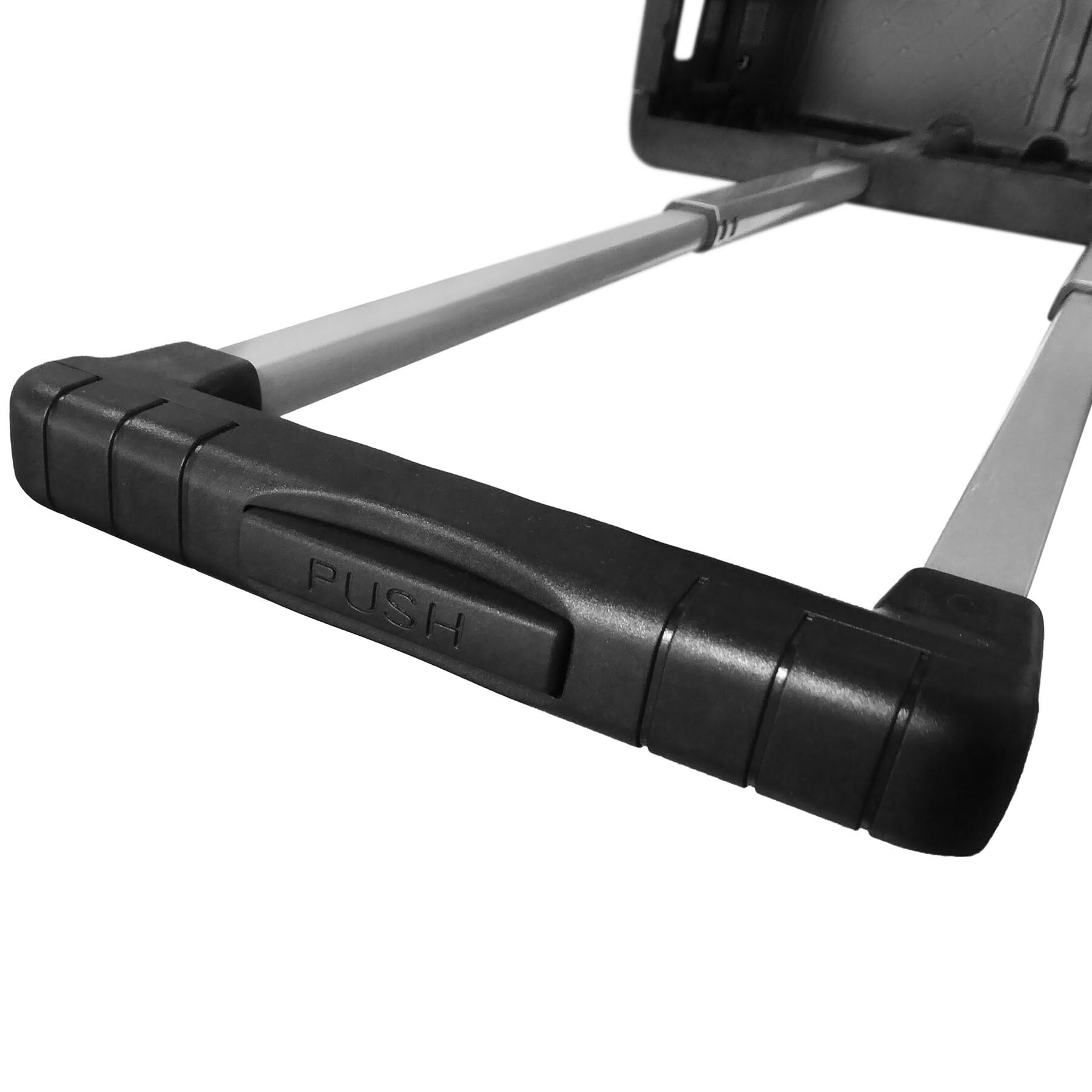 tectake® Einkaufstrolley, klappbar, mit Teleskopgriff, 46 l