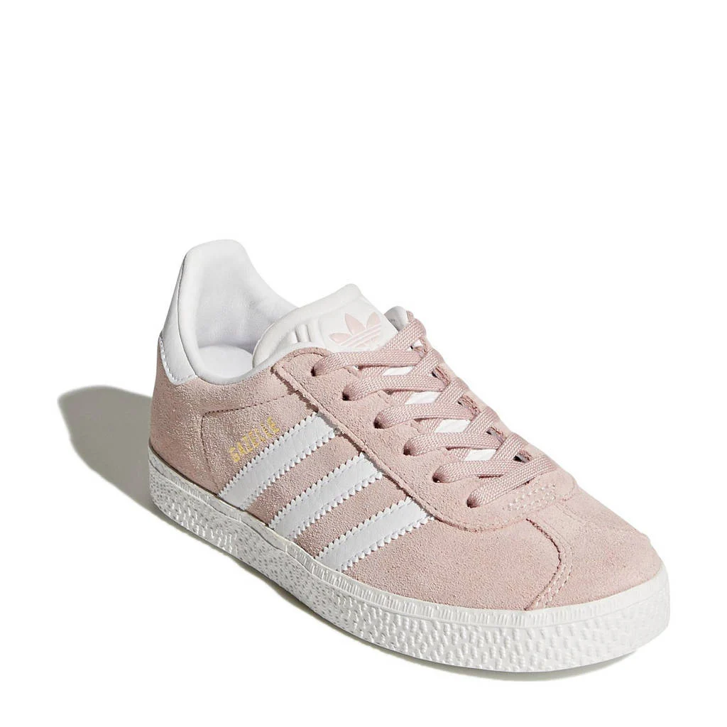 adidas Gazellesneakers roze/wit