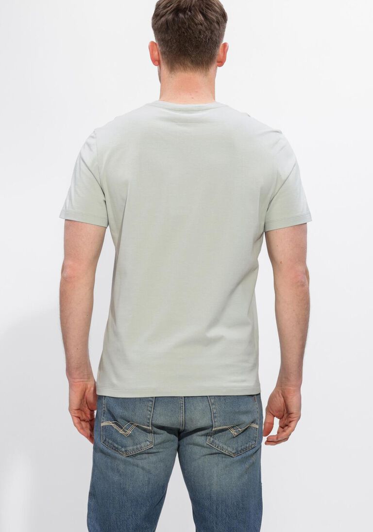 grijze parajumpers t-shirt patch tee