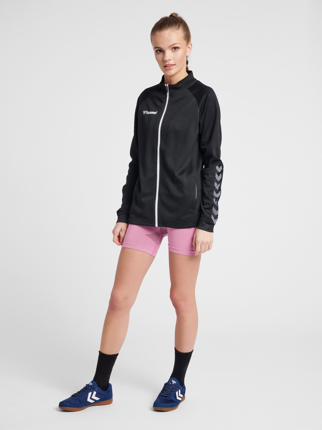 hmlAUTHENTIC HALF ZIP SWEATSHIRT WOMAN