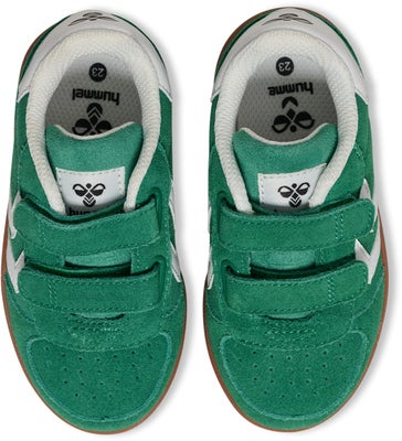 Hummel Victory Suede II Infant Sneakers, Pepper Green