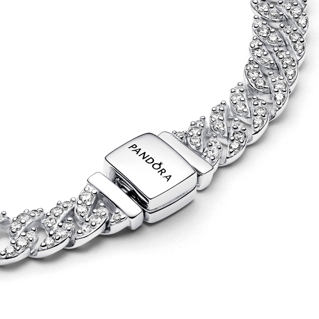 Pandora Timeless Pavé Gliederarmband 925 Silber
