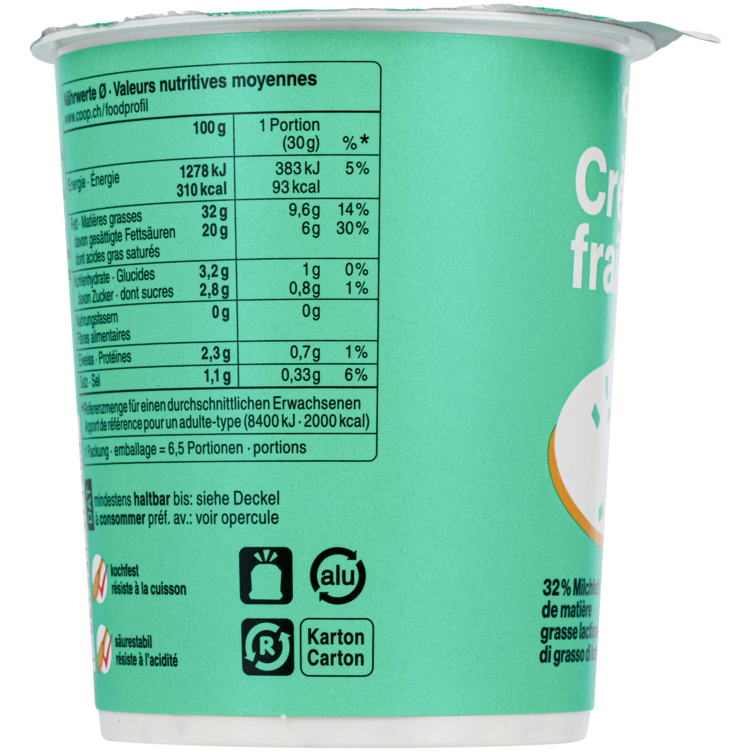 Crème Fraîche Kräuter IP-Suisse