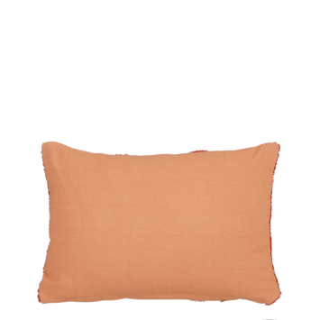 Kussen tufted paars - l35xb25xh10cm