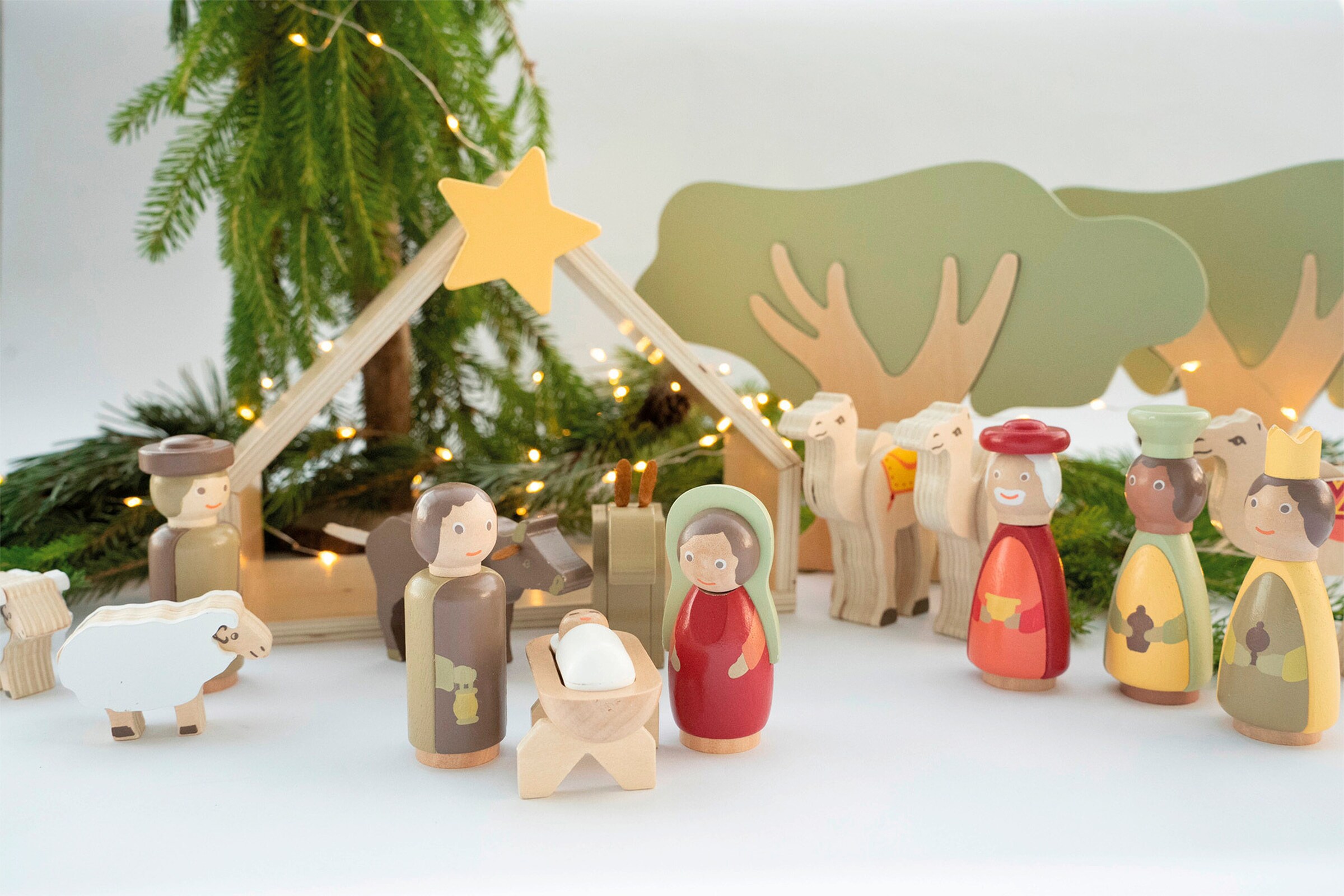 small foot Spielset Weihnachtskrippe