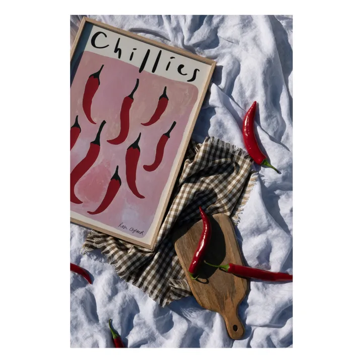 Rose England Affiche Chillies | Rose