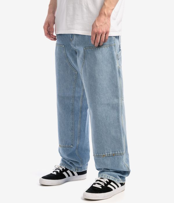 Carhartt WIP Double Knee Hose (blue heavy stone bleached)