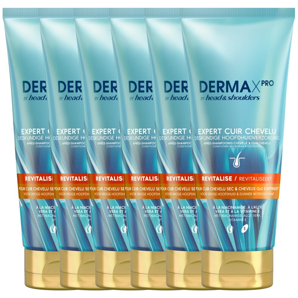 6x Head & Shoulders Anti-roos Conditioner DERMAxPRO200 ml
