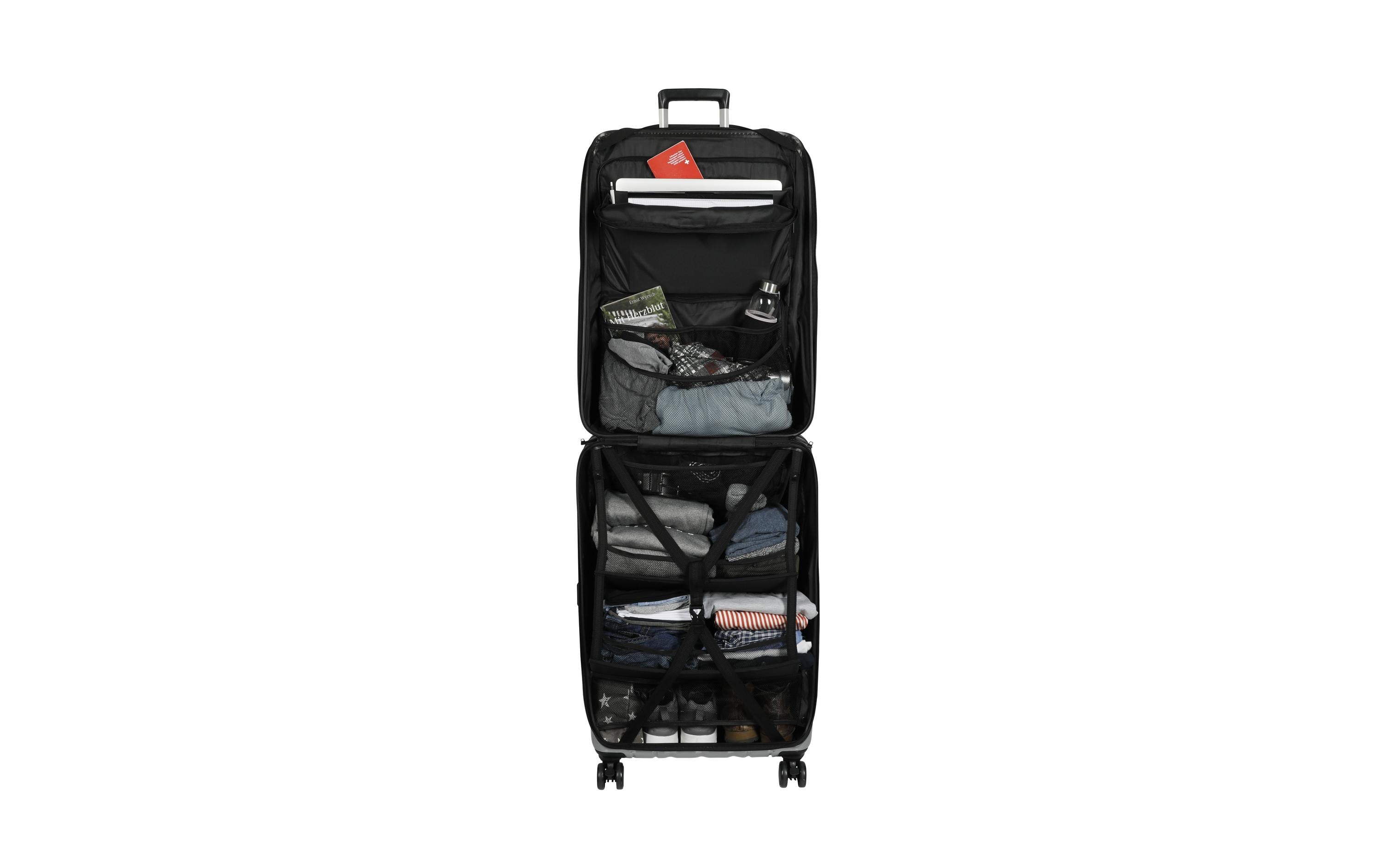 Stand-Up Koffer Large, 120L, Anthrazit<br>Simplify your travel