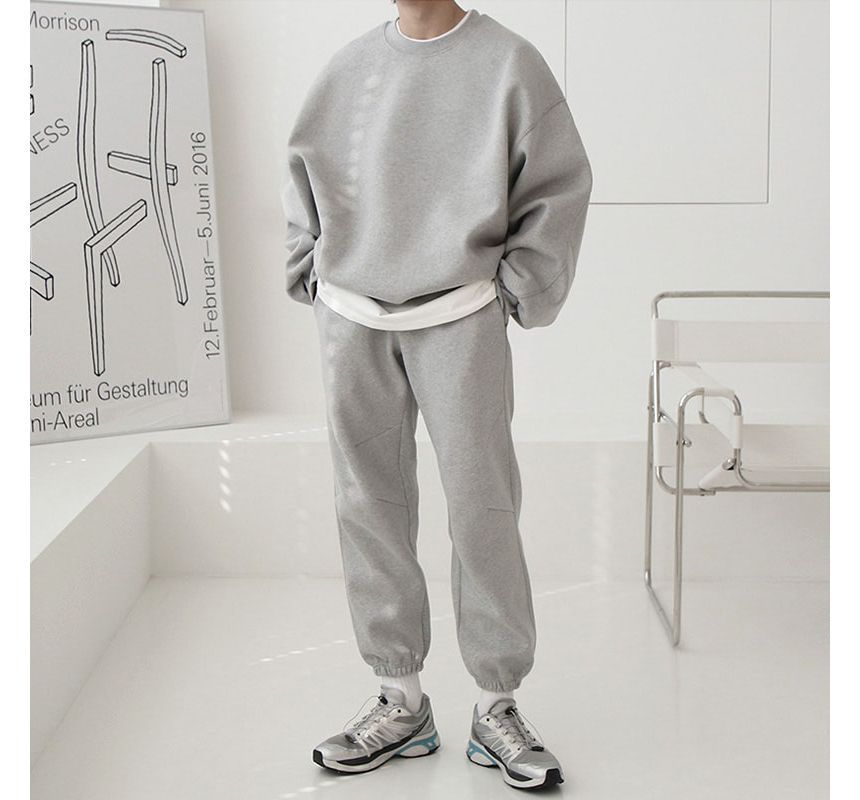 Okwano - Sweatshirt met ronde hals en elastische taille