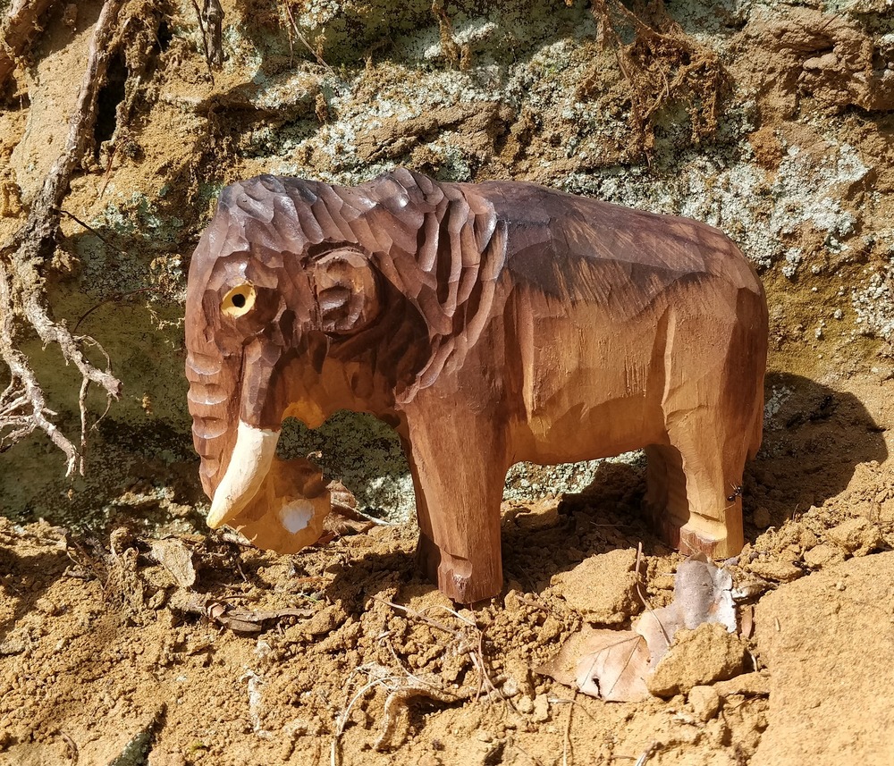 Figurine mammouth