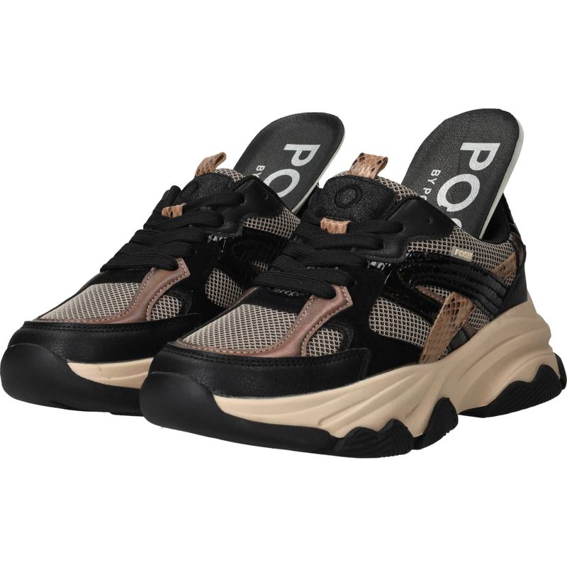 POSH by Poelman Sneakers Zwart Dames