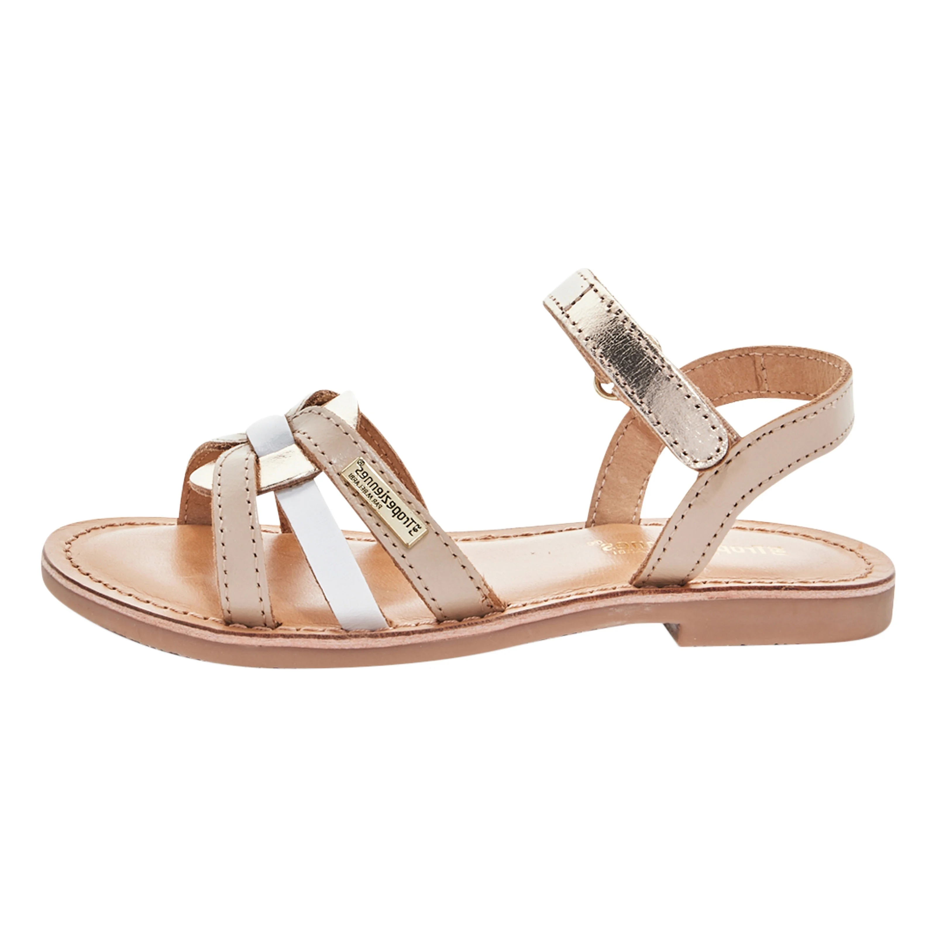 Sandale cuir enfantpar m.belarbi badalia | Beige