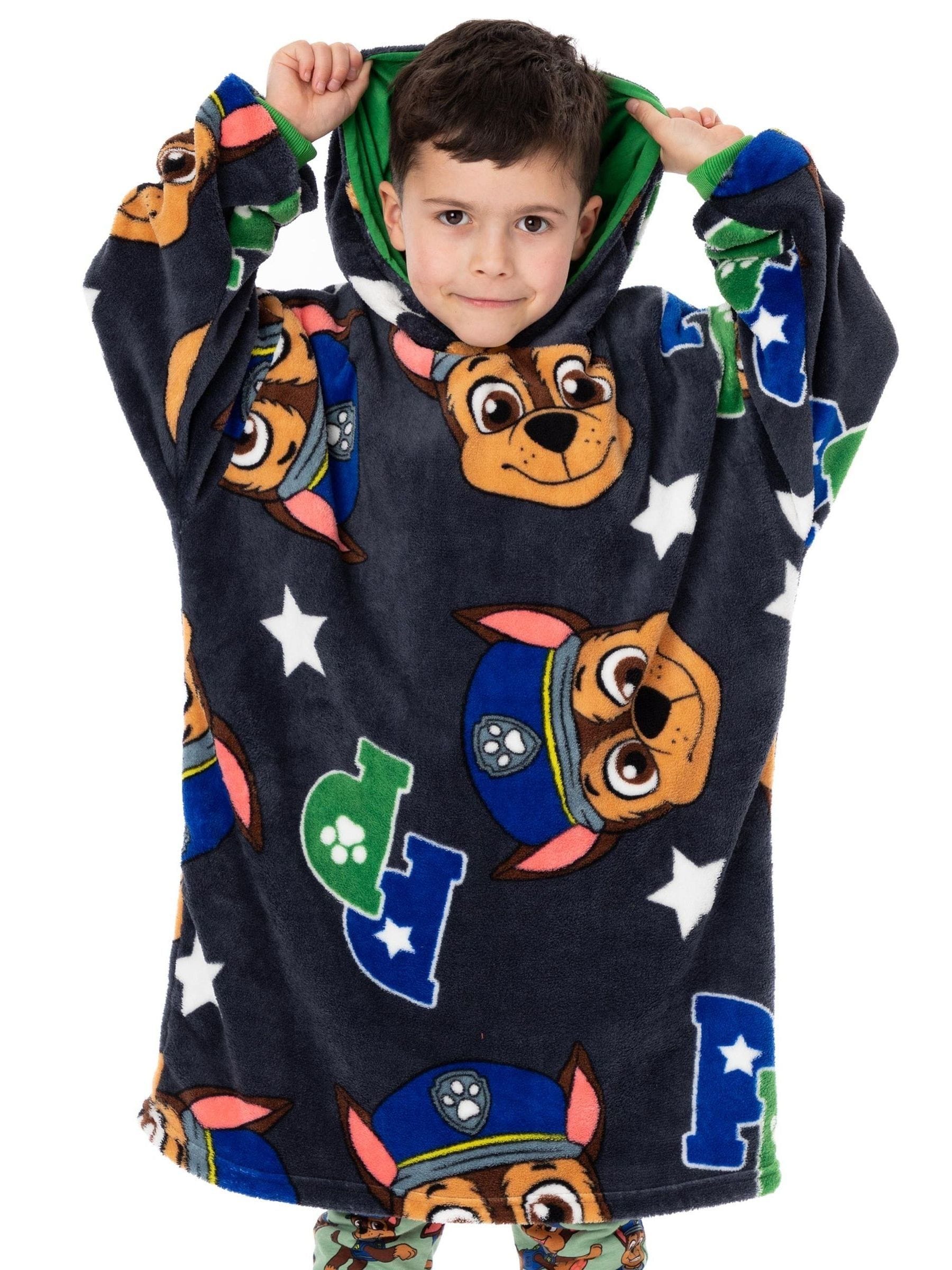 Vanilla Underground Boys Paw Patrol Chase Blanket Hoodie