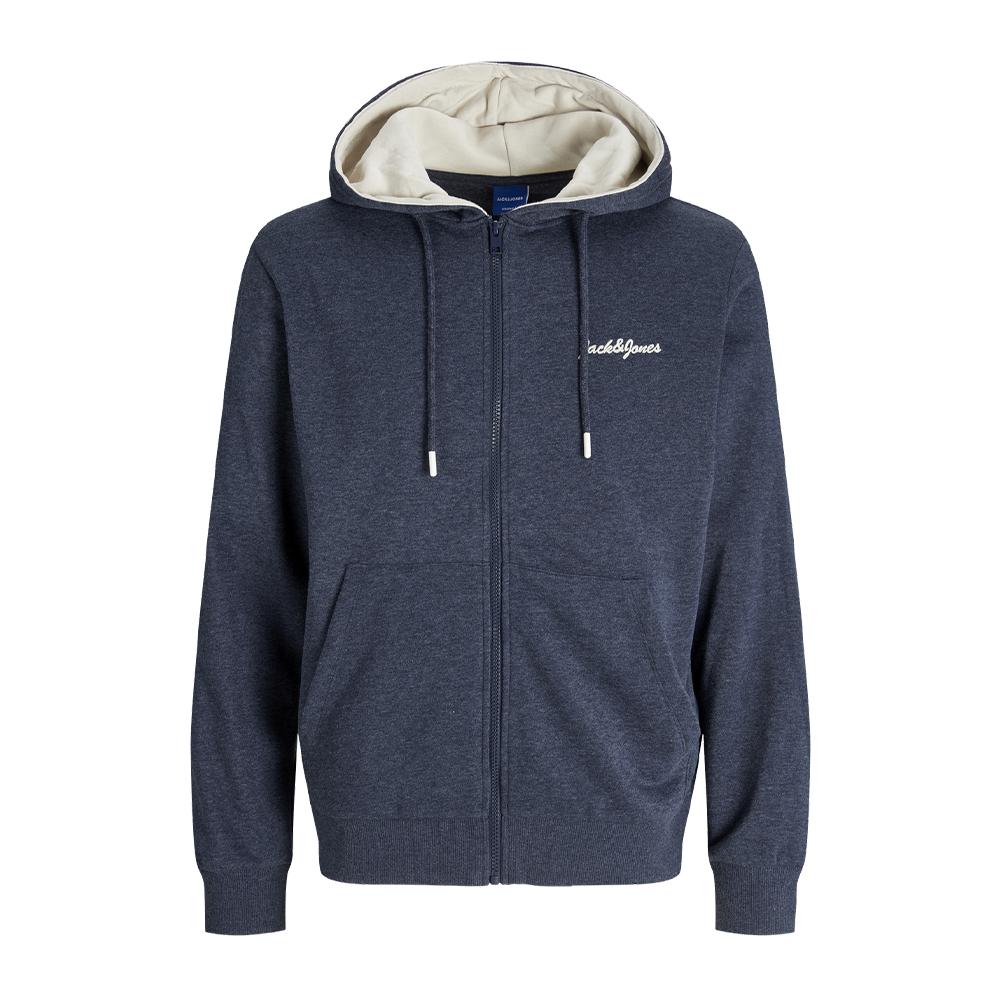 Jack & Jones Sweat Zippé Marine Homme Jack & Jones Jortango