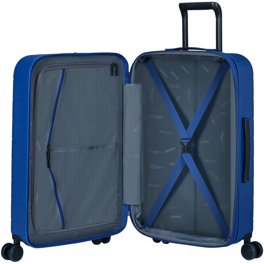 American Tourister Novastream - 4-Rollen-Trolley M 67 cm erw. navy blue