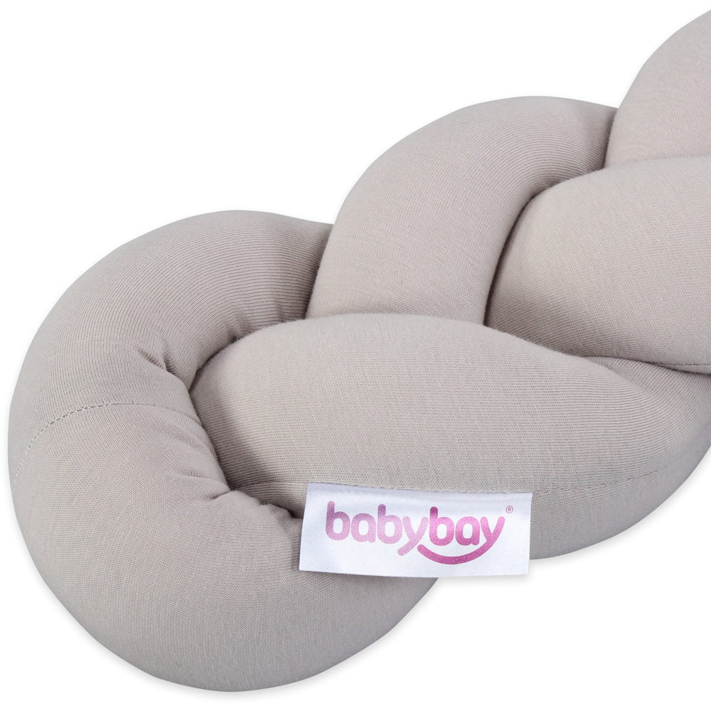 Køb babybay® Flettet Sengerand Beige 280 Cm