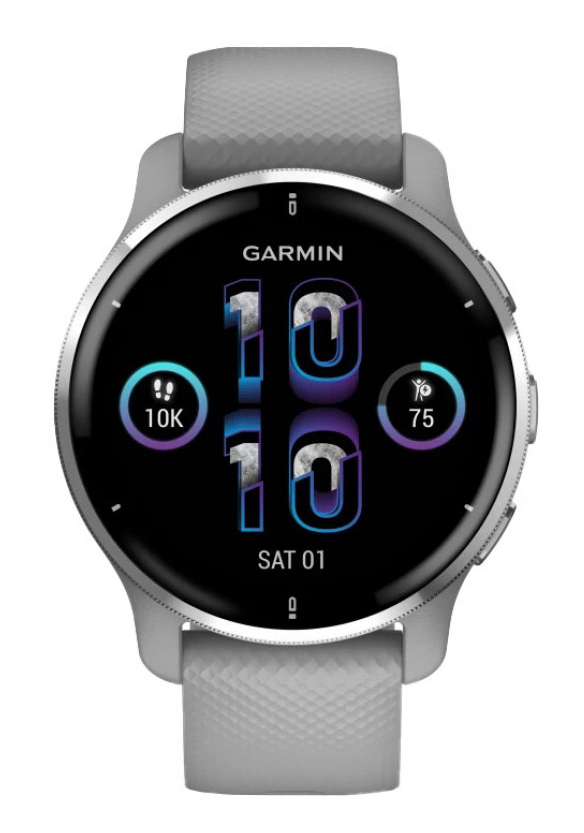 Garmin Venu 2 Plus Hellgrau/Silber 010-02496-10