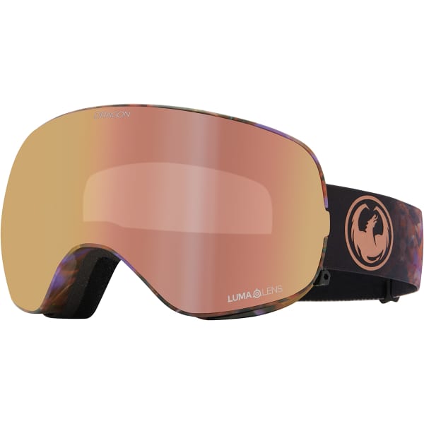 Masque de ski DRAGON X2S BONUS AMETHYST/LLROSEGOLDION+LLVIOLET