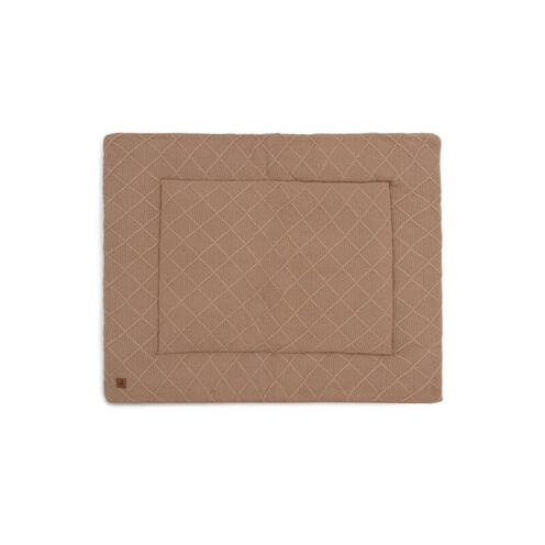 Tapis de parc 75x95cm Check knit - Biscuit - JOLLEIN