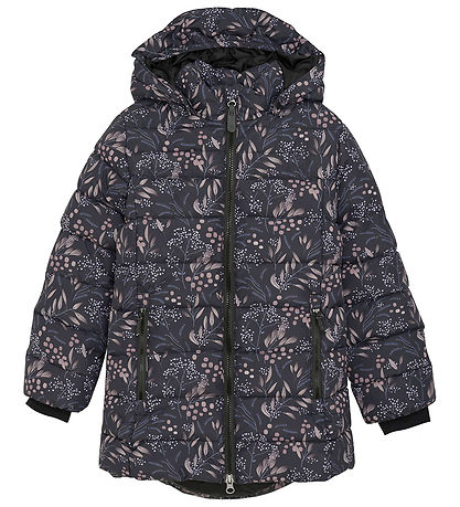 Color Kids Steppjacke - Phantom m. Blumen